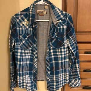 Flannel work shirt